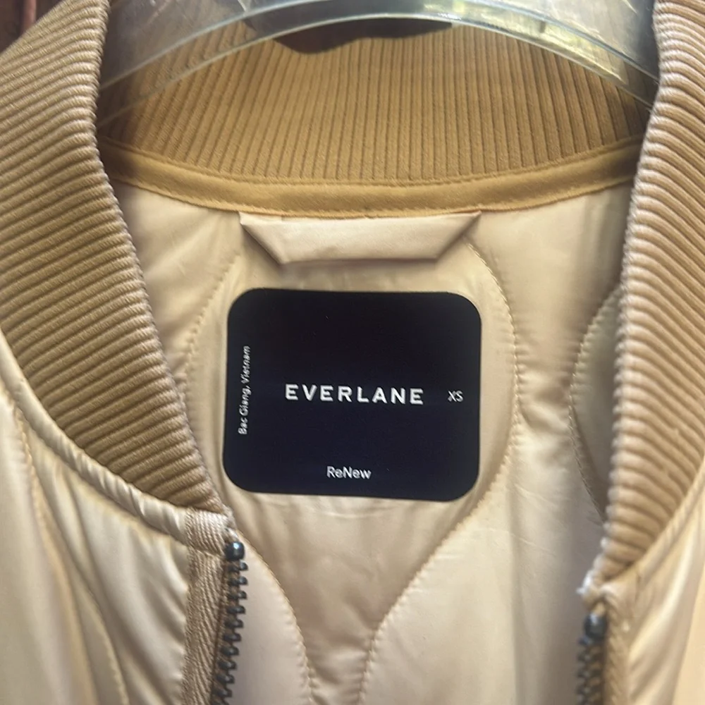 Everlane Over Size Crew Neck Long Jacket